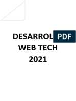 Desarrollo WEB TECHING