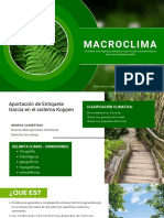 Green Modern Ecology Ecosystem Presentation Template