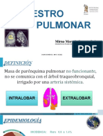 Secuestro Pulmonar