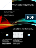 Adverbios de Frecuencia