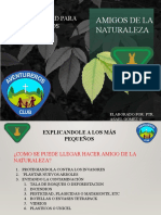 Especialidad Amigos de La Naturaleza