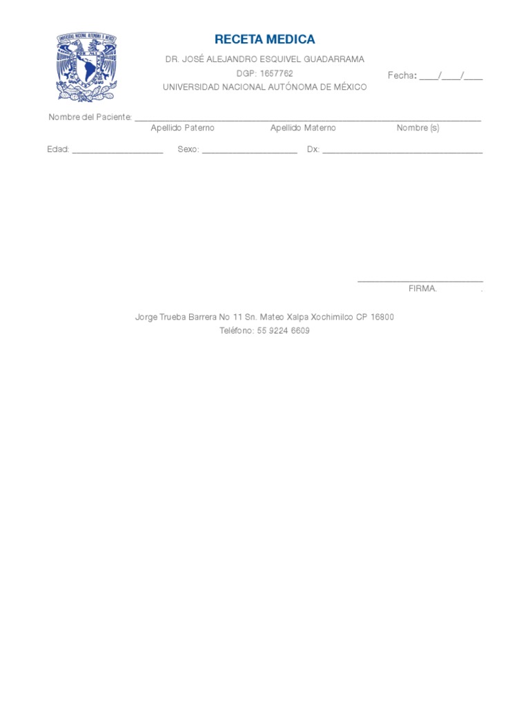 Receta Genérica | PDF | Ciencias sociales