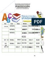 Horario Escolar