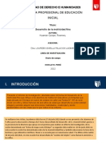 Escuela Profesional de Educación Inicial: Facultad de Derecho E Humanidades