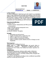 PG Resume