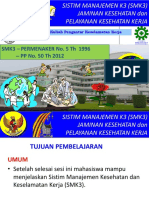 SMK3 Versi PERMENAKER No. 5 THN 1996 & PP No.50 THN 2012 - Revisi