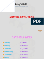Day, Month, Year