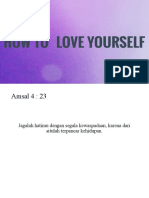 How To Love Yourself