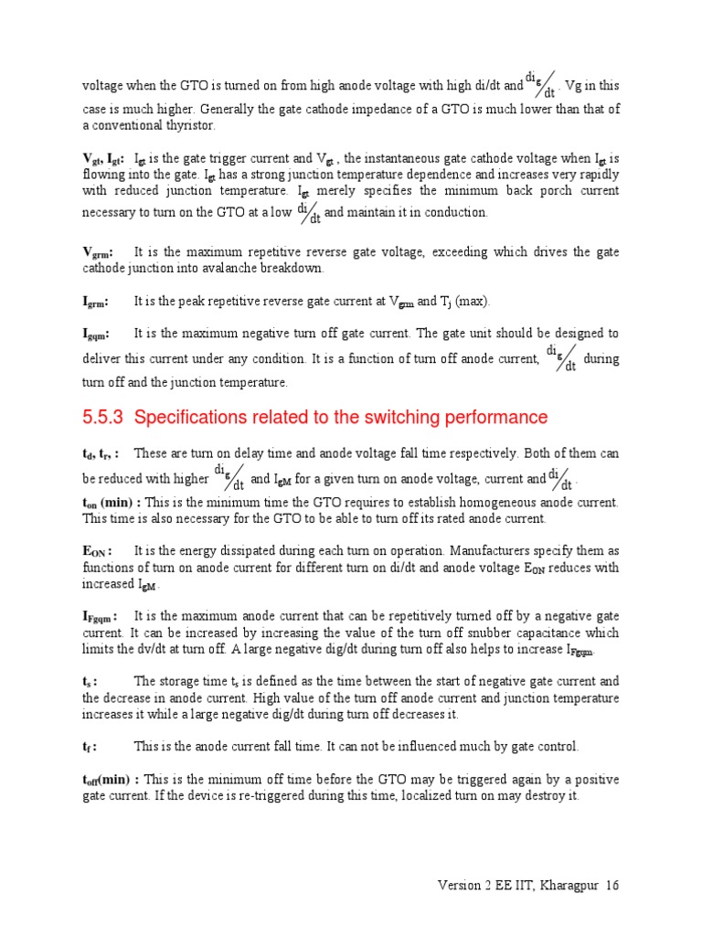 L5 (DK) (Pe) ( (Ee) Nptel) 4 PDF Electrical Equipment Semiconductors