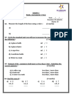 Maths Test Paper