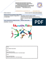 PLAN CLASE Educación Fisica. 19-23 Sep