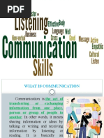 Communication Skills