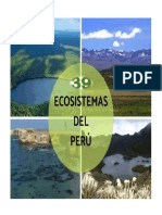 Las 39 Ecosistemas Del Peru