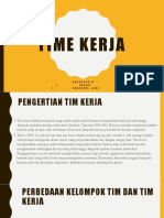 MENGOPTIMALKAN KINERJA TIM KERJA MELALUI PENINGKATAN KEPERCAYAAN DAN KOORDINASI