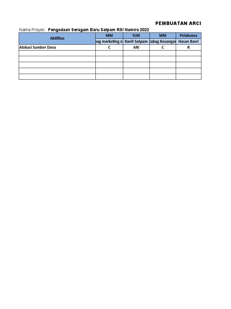 Arci Matrix | PDF