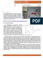 Cubo de Resistencias y LEDs _ Resistance and LED Cube