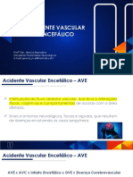 AVE - Acidente Vascular Encefálico