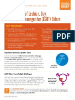 Mistreatment of Lesbian, Gay, Bisexual, and Transgender (LGBT) Elders (2013)