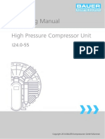 High Pressure Compressor Unit Operating Manual