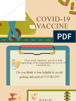 COVID-19 VACCINE