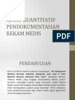 Audit Kuantitatif Pendokumentasian Rekam Medis