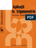 C. Ionescu-Tiu - Aplicatii in Trigonometrie