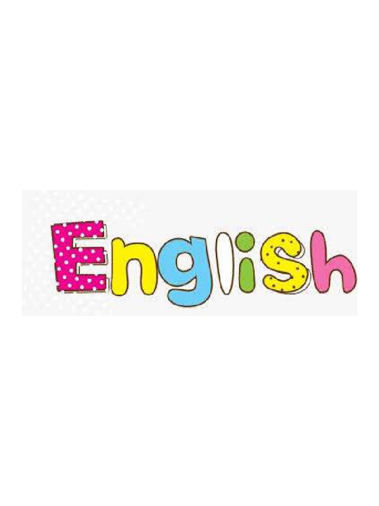 english cover page for Kindergarten | PDF