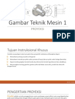 Gambar Teknik Mesin 1 (Proyeksi Dan Perspektif) (Autosaved)