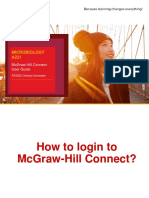 McGraw-Hill Connect User Guide for Microbiology Course