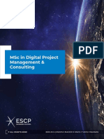 MSC Digital Business Project Management and Consulting ESCP Business School