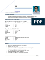 CV of Riaz