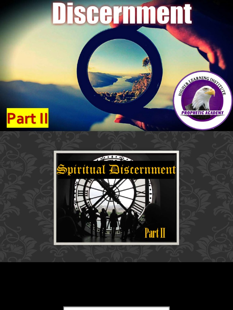 Discernimento Espiritual Moderno