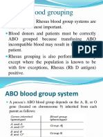 ABO Blood Grouping