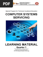 Computer Systems Servicing: Learning Material