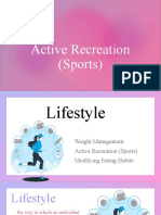 Active Recreation - G10 PE
