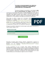 Procedimiento para El Reconocimiento de Créditos24082020