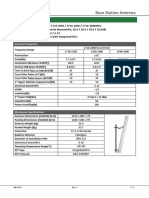 Base Station Antenna: D4-XI65-4W19 Data Sheet