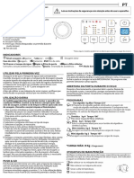 Manual de Instruções Indesit YTM1091REU (Português - 4 Páginas)