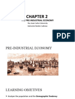 Pre-Industrial Economy Chapter Summary