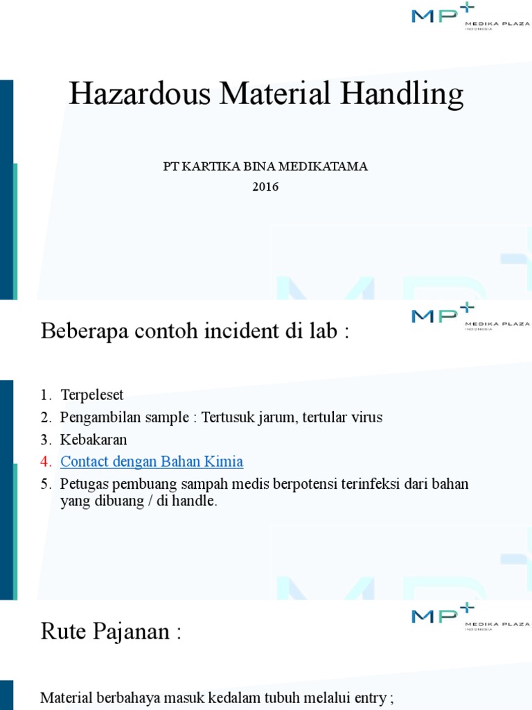 Hazardous Material Handling PDF