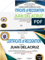Commendation for Punctuality in Module Distribution