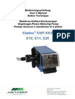Ecolab - Pompe (Doseuse, À Membrane+Piston) - Elados EMP KKS E (10+11+20) (MU)