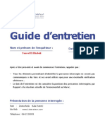 Guide D'entretien Kalaevent