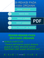 Bab II Reaksi Pada Senyawa Organik