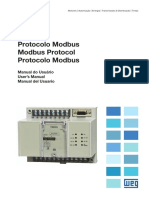 WEG Protocolo de Comunicacao Protocolo de Comunicacion Communication Protocol Modbus Abw Manual Portugues BR