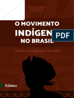 Movimento Indigena No Brasil - Da Tutela Ao Protagonismo (1974-1988) Ano 2021 (FUNDAMENTAL)