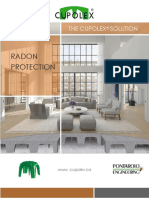The Cupolex Solution: Effective Radon Protection