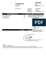 Invoice UNIVERSITAS AIRLANGGA untuk Mahasiswa Keperawatan