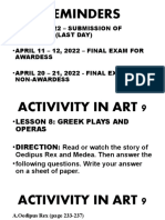 A9l8 Greek Plays and Operas