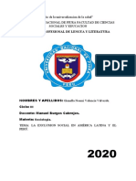 La Exclusion Social en América Latina y El Perú